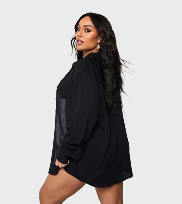 boohoo  Swimwear - Black Beachwear & Accessories