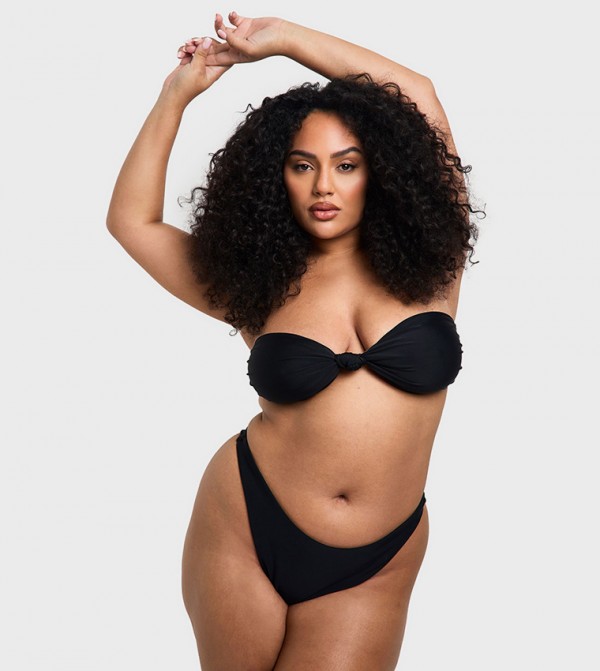 بوهو توب بكيني - أسود Bikini Tops