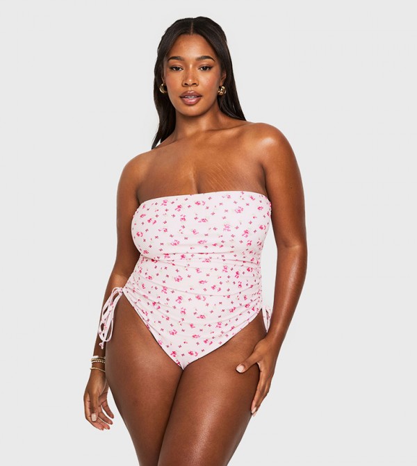 بوهو  ملابس سباحة - أبيض Swimsuit