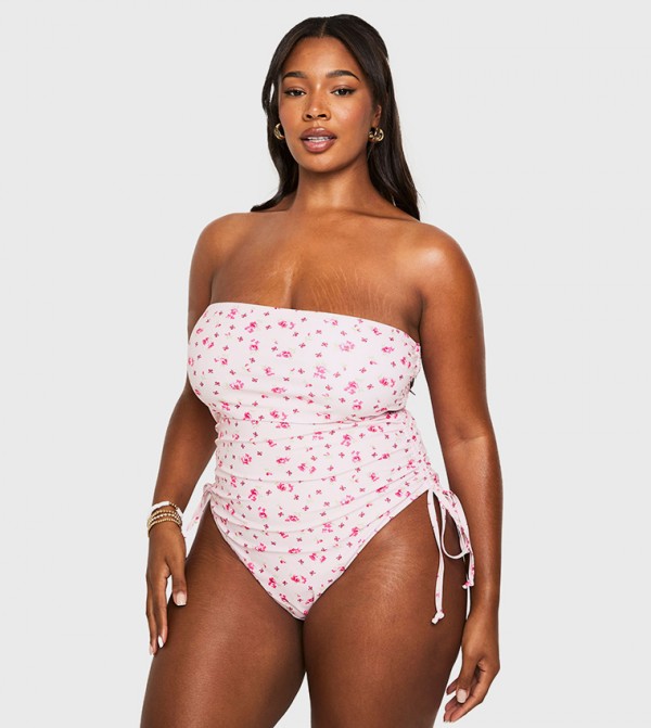 بوهو  ملابس سباحة - أبيض Swimsuit