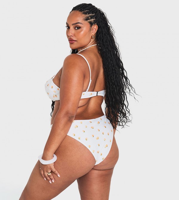 boohoo  Swimwear - White Bikini Bottoms