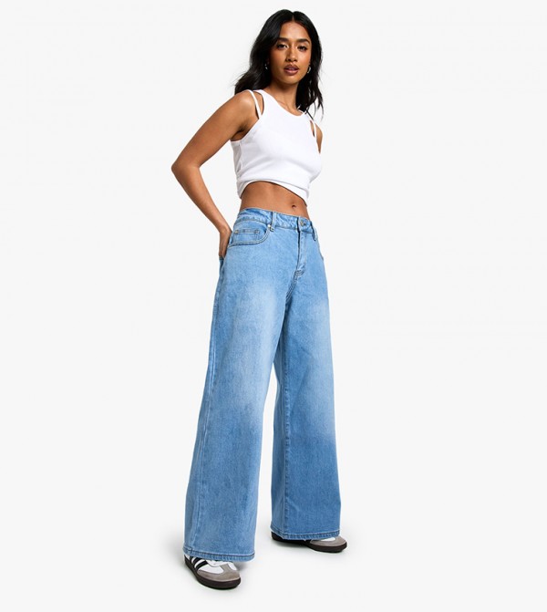 boohoo boohoo - Light Blue Boyfriend jeans