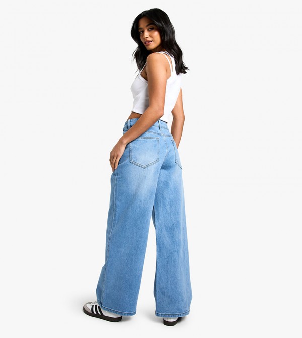 boohoo boohoo - Light Blue Boyfriend jeans
