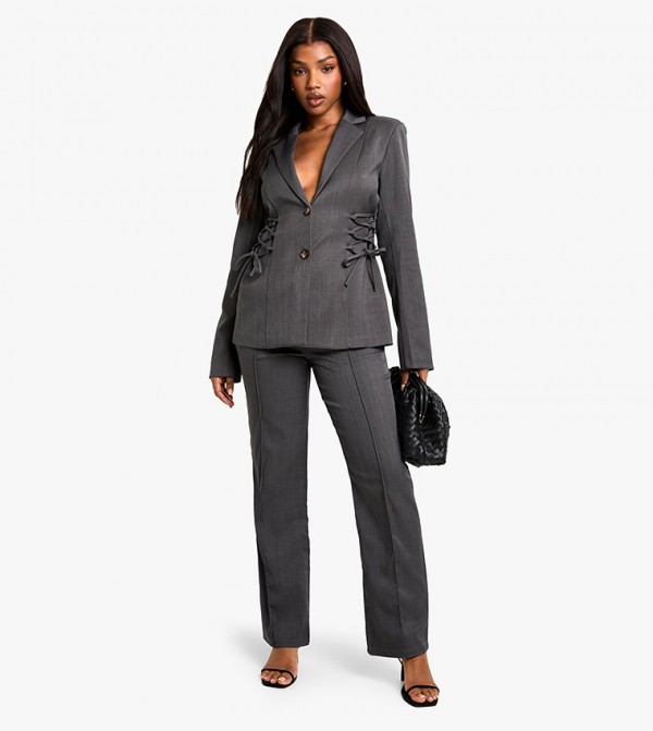 boohoo  Clothing - Grey Blazers