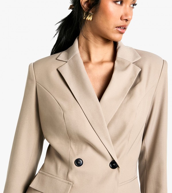 boohoo boohoo - Taupe Blazers