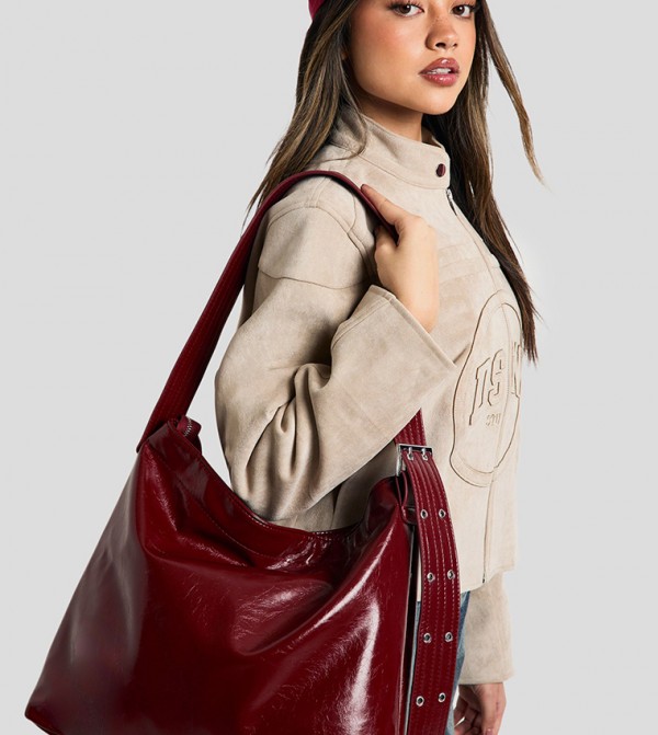 boohoo - Outlet  - Red Shoulder bags
