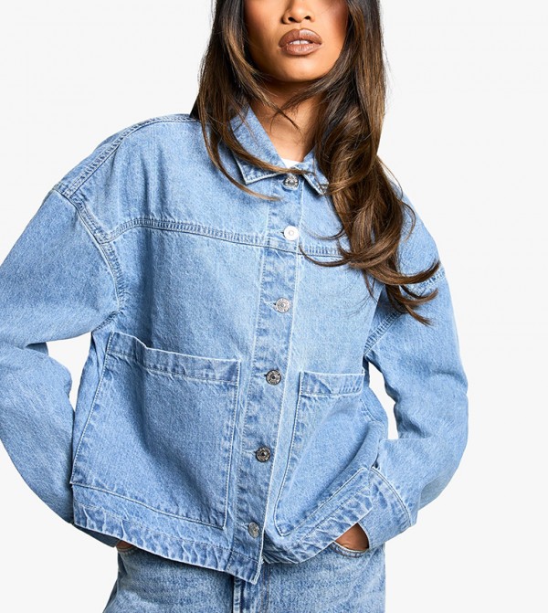 boohoo  - Blue Denim Jackets