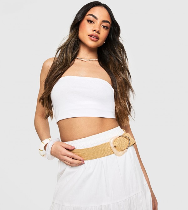 boohoo  Belts - Beige Non Leather Belts