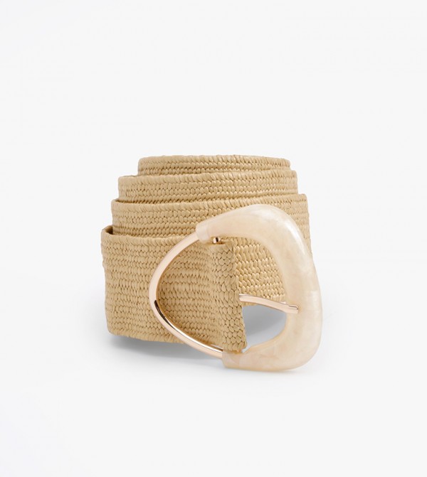 boohoo  Belts - Beige Non Leather Belts