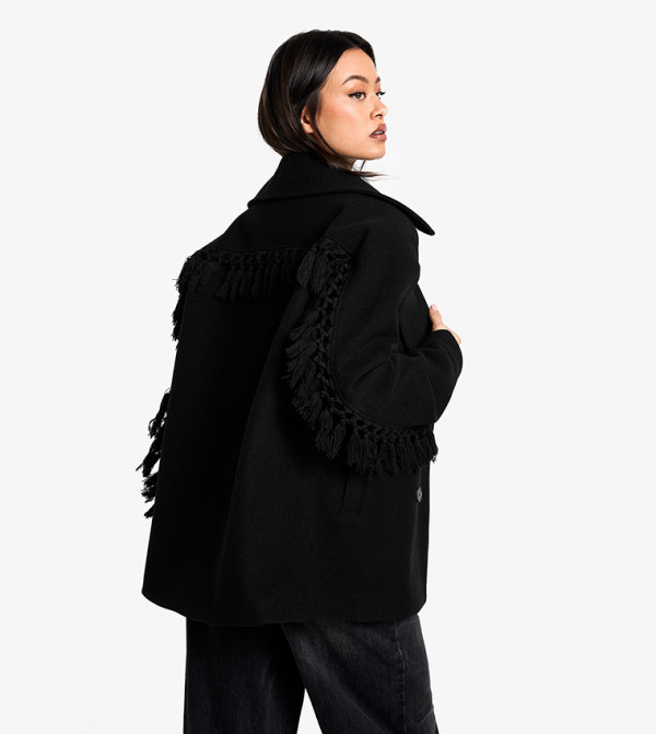 بوهو  جاكيتات ومعاطف - أسود جاكيتات كاجوال