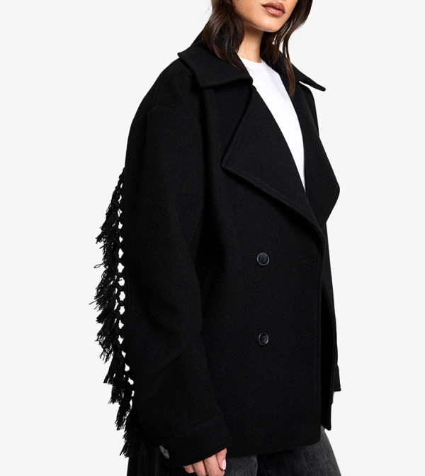 بوهو  جاكيتات ومعاطف - أسود جاكيتات كاجوال