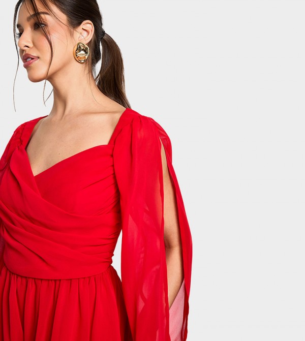boohoo  Playsuits - Red Playsuits