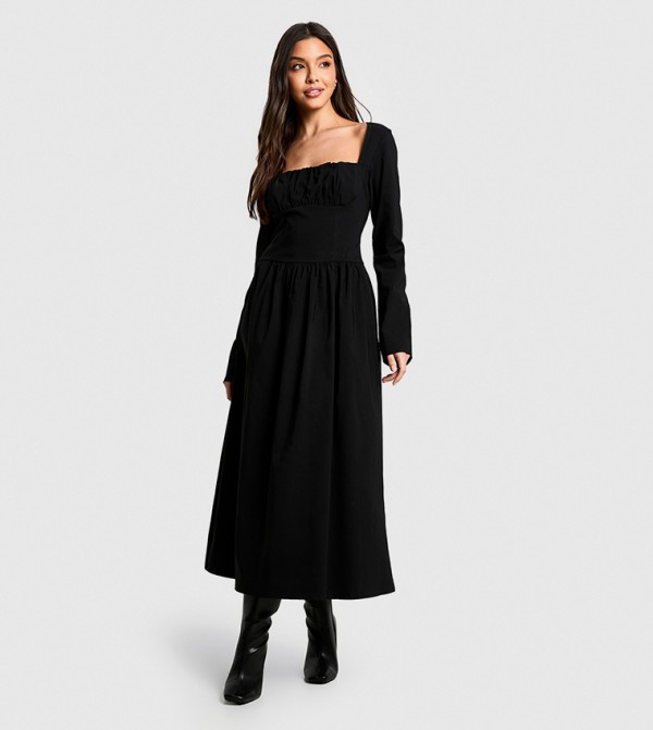 boohoo  Dresses - Black Maxi Dresses