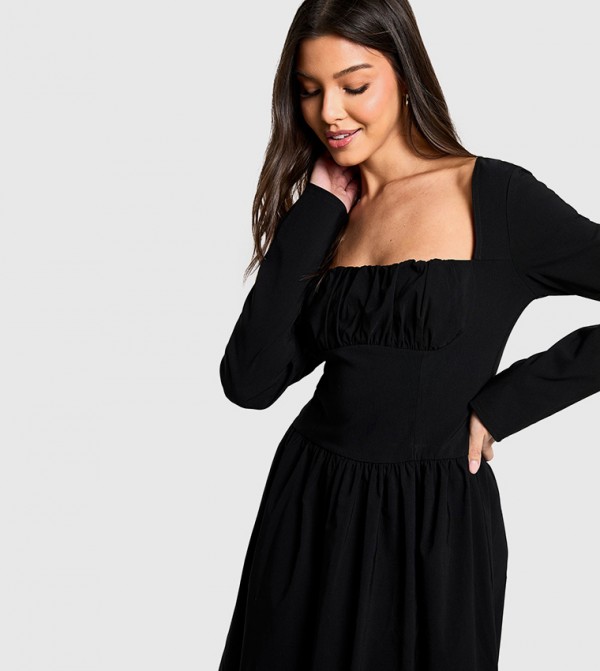 boohoo  Dresses - Black Maxi Dresses