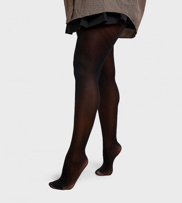 بوهو  - أسود سراويل و ليقنز