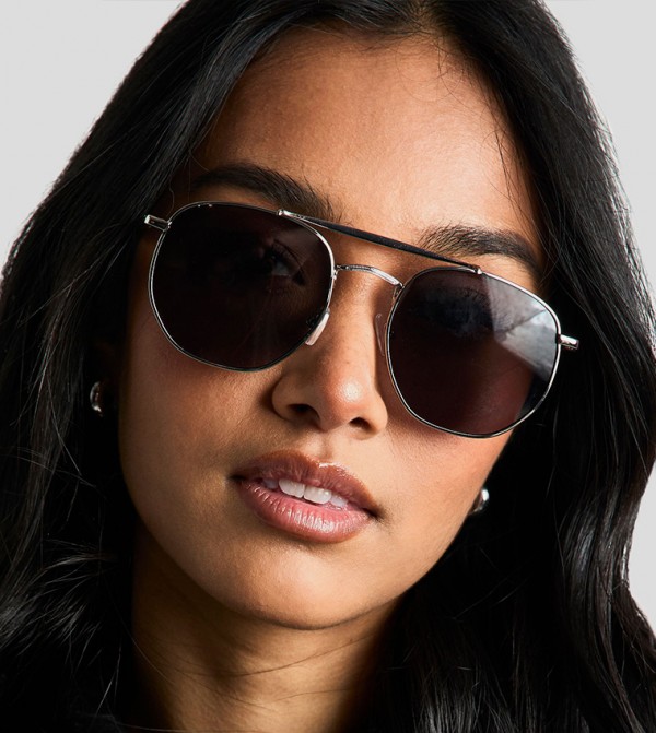 boohoo  Sunglasses - Silver undefined