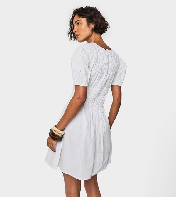 بوهو فساتين - أبيض Mini Dresses