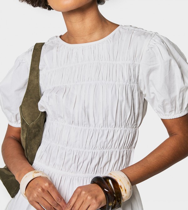 بوهو فساتين - أبيض Mini Dresses