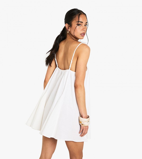 boohoo  Dresses - White Casual Dresses