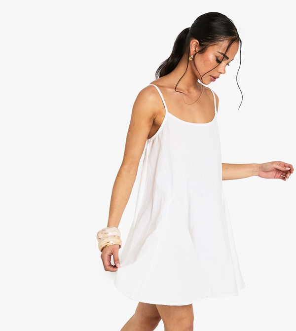 boohoo  Dresses - White Casual Dresses