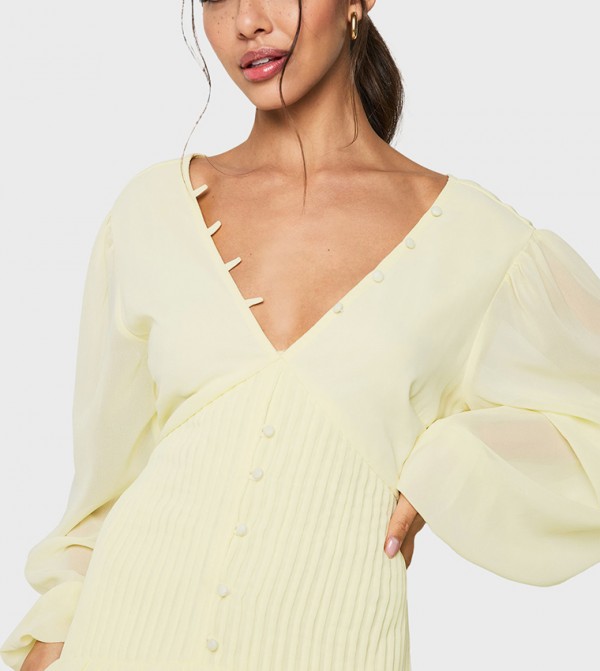 boohoo  Dresses - Yellow Maxi Dresses