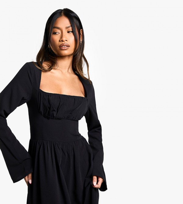 boohoo  Dresses - Black Maxi Dresses