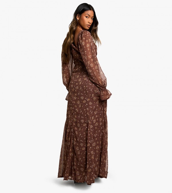 boohoo  - Dark Brown Casual Dresses