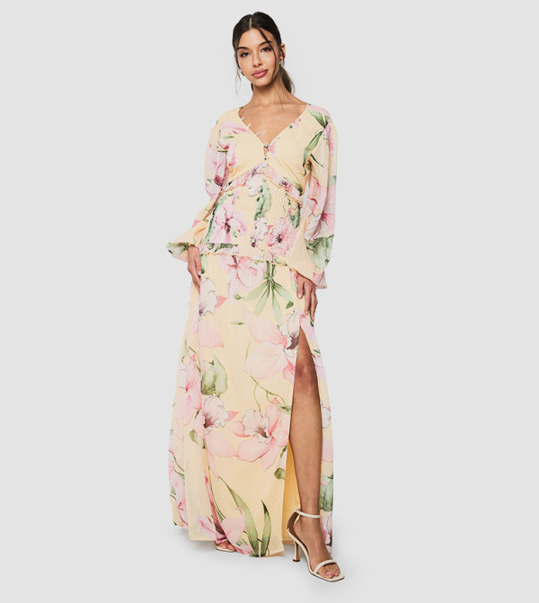 بوهو romantic-styling - بيج فساتين كاجوال