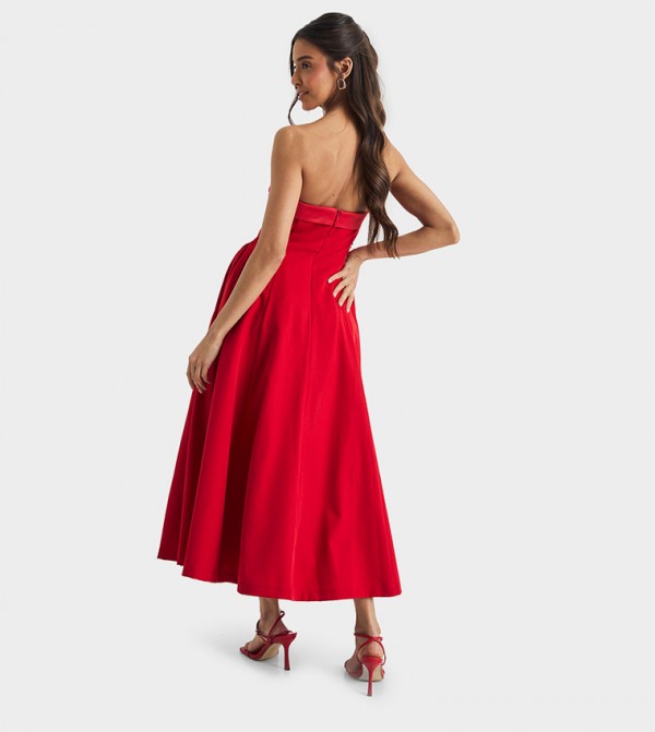 boohoo boohoo - Red Casual Dresses