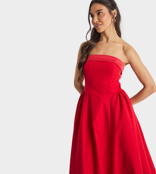 boohoo boohoo - Red Casual Dresses