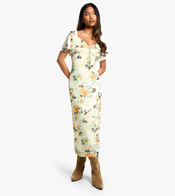 boohoo  - Yellow Casual Dresses