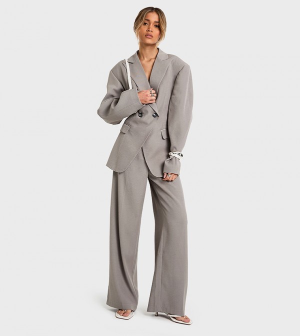 بوهو بوهو - LIGHT GREY بنطال كاجوال