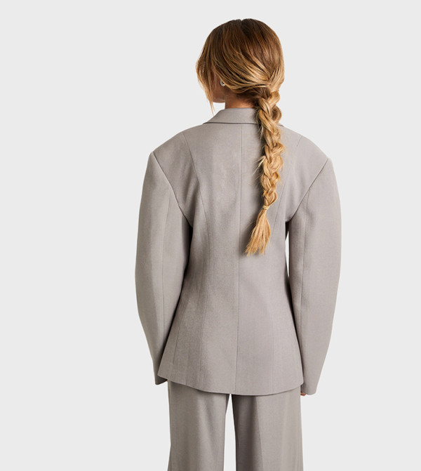 boohoo  Blazers - LIGHT GREY Blazers