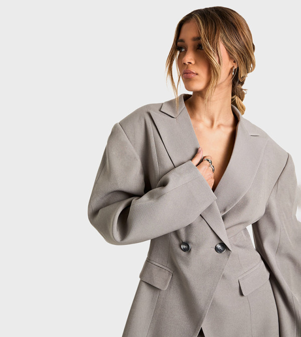 boohoo  Blazers - LIGHT GREY Blazers