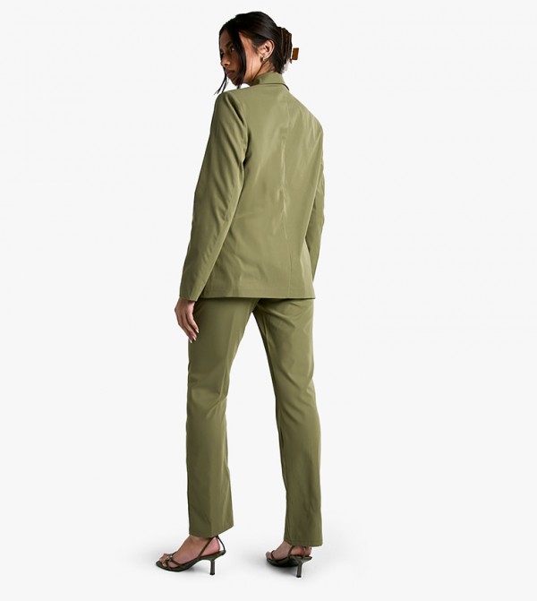 boohoo  Pants & Leggings - Khaki Casual Pants