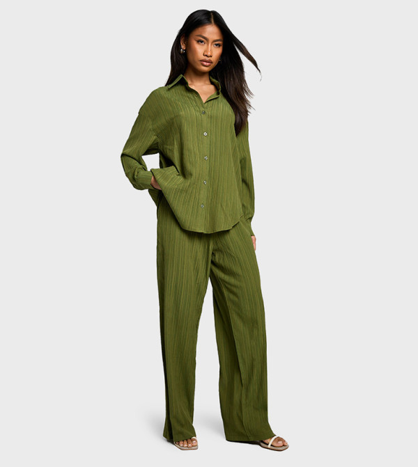 boohoo boohoo - Khaki Casual Pants