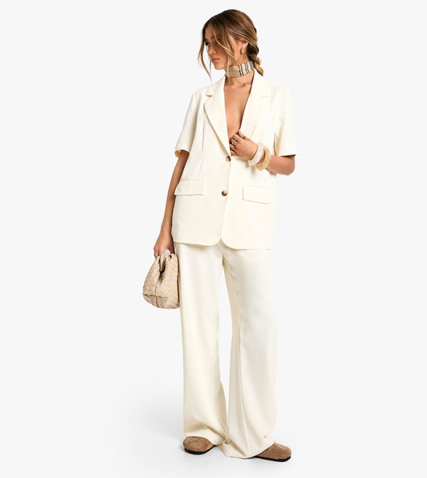 boohoo boohoo - White Casual Pants