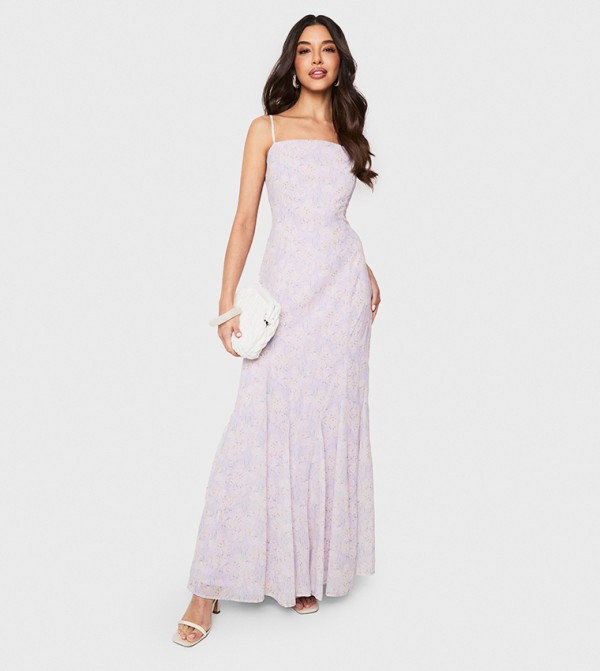 بوهو  - بنفسجي  Maxi Dresses