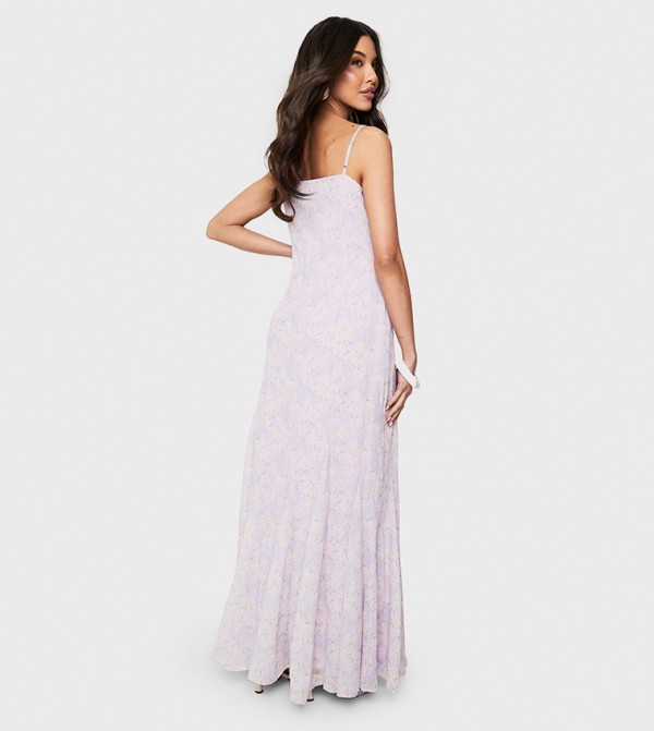 بوهو  - بنفسجي  Maxi Dresses