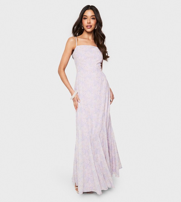 بوهو  - بنفسجي  Maxi Dresses