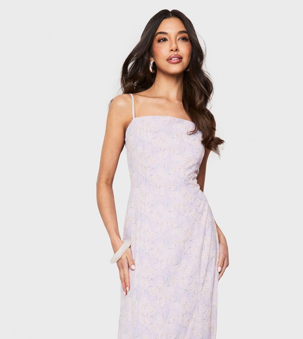 بوهو  - بنفسجي  Maxi Dresses