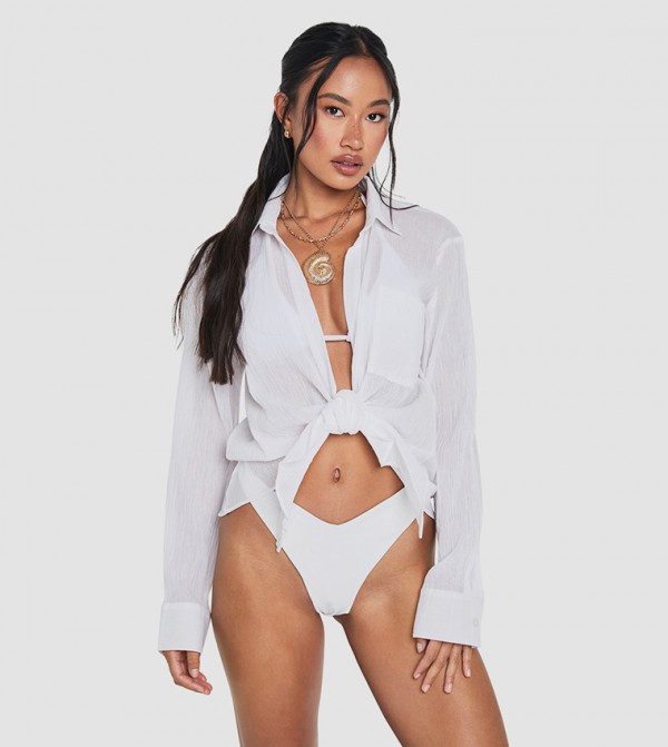 بوهو  ملابس بحر وإكسسوارات  - أبيض Beachwear & Accessories