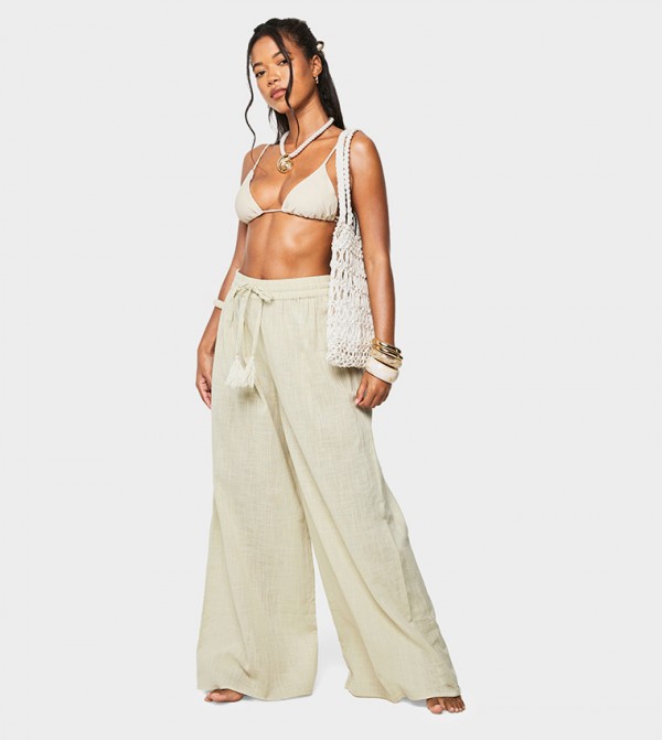 بوهو  ملابس سباحة - بيج Beachwear & Accessories