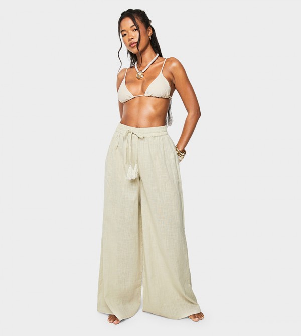 بوهو  ملابس سباحة - بيج Beachwear & Accessories