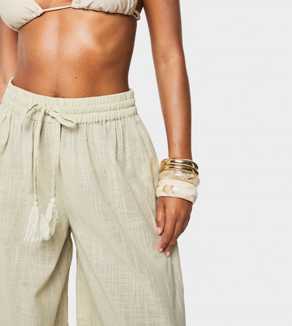 بوهو  ملابس سباحة - بيج Beachwear & Accessories