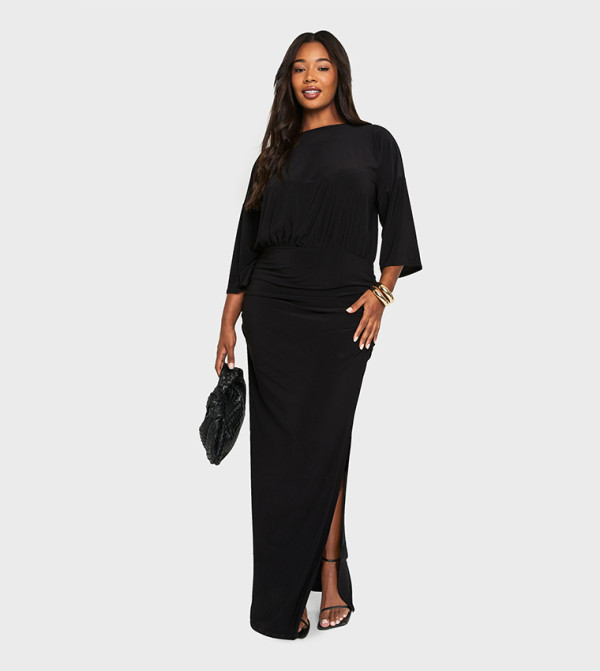 boohoo - Outlet  Plus Size - Black Dresses