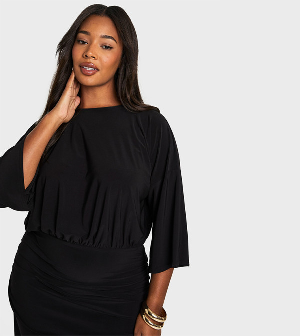 boohoo - Outlet  Plus Size - Black Dresses