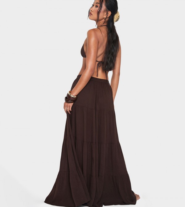 بوهو  ملابس سباحة - بني  Beachwear & Accessories