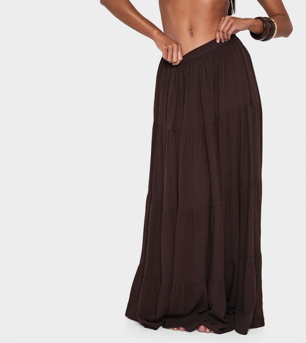 بوهو  ملابس سباحة - بني  Beachwear & Accessories