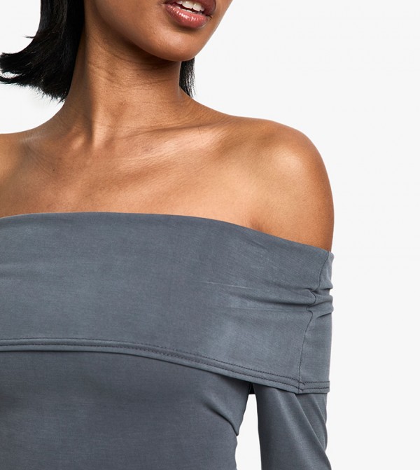 boohoo boohoo - Grey Sleeveless Tops